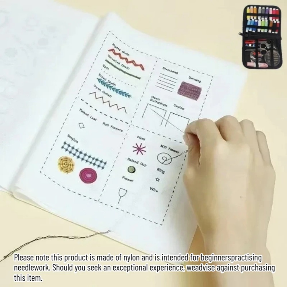 Libro de Práctica de Bordado,  - Embroidery Guide Book reseña y precio
