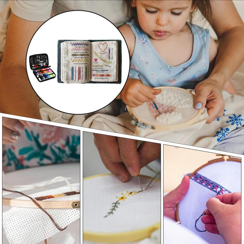 Libro de puntadas de bordado,  - Embroidery Guide Book reseña y precio