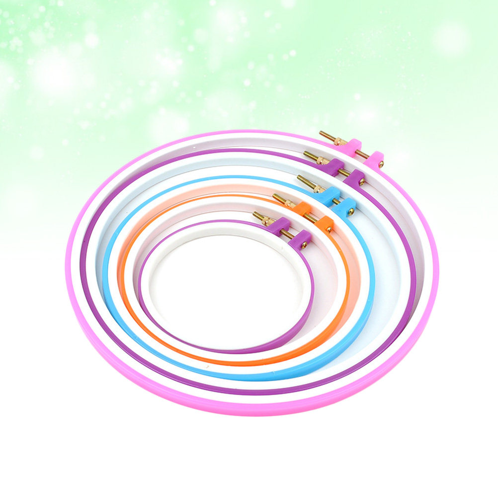 Juego de 5 aros de bordado de  - Embroidery Ring Sizes reseña y precio