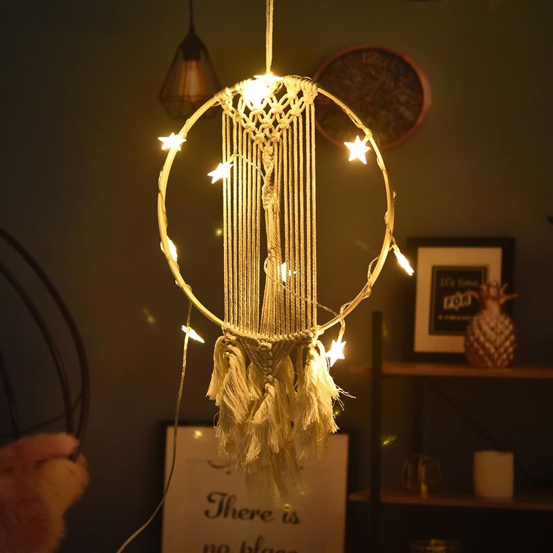 Atrapasueños hecho a mano de m - Embroidery Hoop Stand reseña y precio